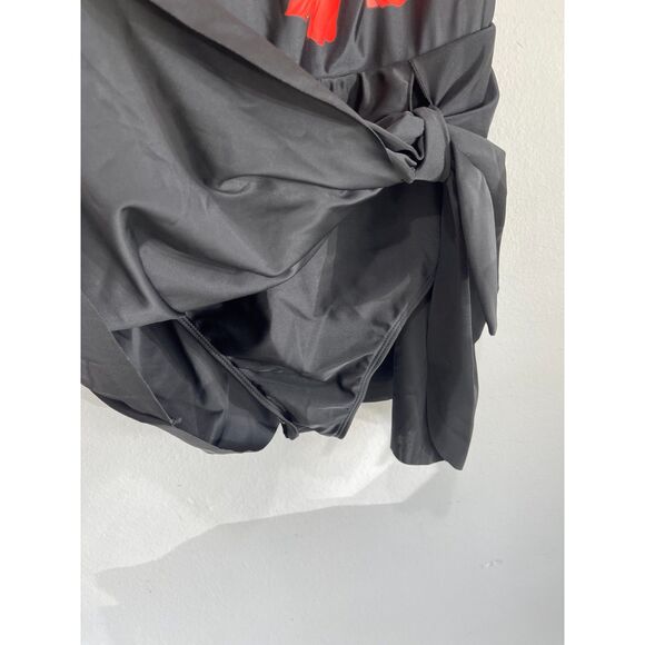 Tropical floral bathing suit dress colorful swimwear vacation beach women XL New - Picture 4 of 7